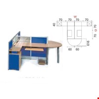 Jual Partisi Kantor Brother WS 2LH