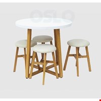 Jual Meja Makan Oslo Rondo Set