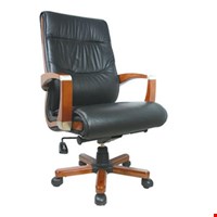 Kursi Direktur CHAIRMAN EC 2000 LC (Black Leather)