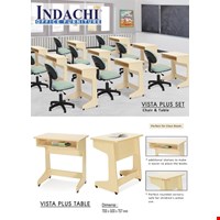 Jual MEJA DAN KURSI BELAJAR INDACHI - VISTA PLUS SET