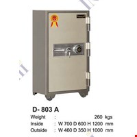 Jual Brankas besi kantor INDACHI D 803 A (Alarm)