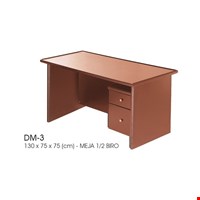 Meja Kantor utama INDACHI DM-3 (130cm)
