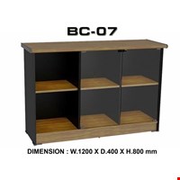 Jual Lemari kantor arsip VIP BC 07 (Kaca)