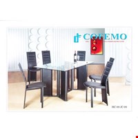 Jual Meja + 6 kursi makan Cofemo MC 09 + JC 09