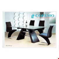 Jual Meja + 4 kursi makan Cofemo TC 27 + CC 27
