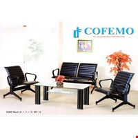 Jual Meja + Kursi tamu Cofemo EG BO Black + MT 13