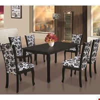 Jual Meja + 4 kursi makan Furnilux Jasmine