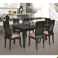 Jual Meja + 6 kursi makan Furnilux Decorro