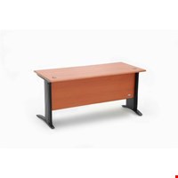 Jual Meja Kantor Utama UNO Platinum (180cm) - Tanpa Laci