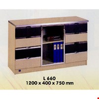 Lemari arsip pendek Aditech L 660 (120cm)