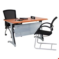 Jual Meja Kantor utama Aditech MP 120 (120cm) - Tanpa Laci