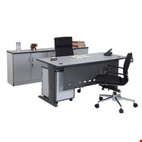 Jual Meja Kantor utama Aditech MS 03 (160CM) - Tanpa Laci