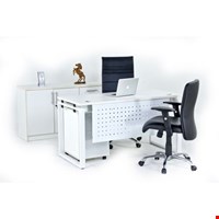 Jual Meja Kantor utama Aditech FR 08 + Laci dorong