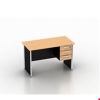 Jual Meja Kantor utama Modera EOD 1060 + 3 Laci gantung (100cm)