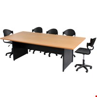 Jual Meja meeting kotak Lunar QD 240 (240cm)