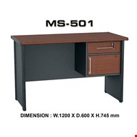 Jual Meja Kantor Utama VIP MS 501 (120cm)
