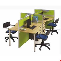 Jual Partisi kantor Modera 3.4 WS 4 staff