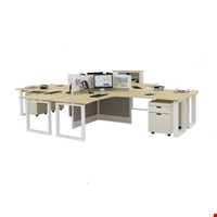 Partisi kantor Donati DWS 4 Seat