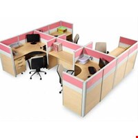 Jual Partisi kantor Modera 6.3 WS 4 Staff