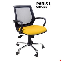 Jual Kursi Kantor Uno Paris L Chrome (Oscar/Fabric)