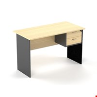 Jual Meja Kantor utama Highpoint Kozy Mercury KOD1031 + Laci gantung (120cm)