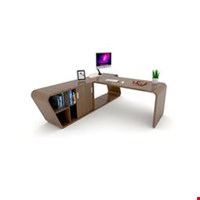 Meja Kantor Enduro Bent Panel Director Desk