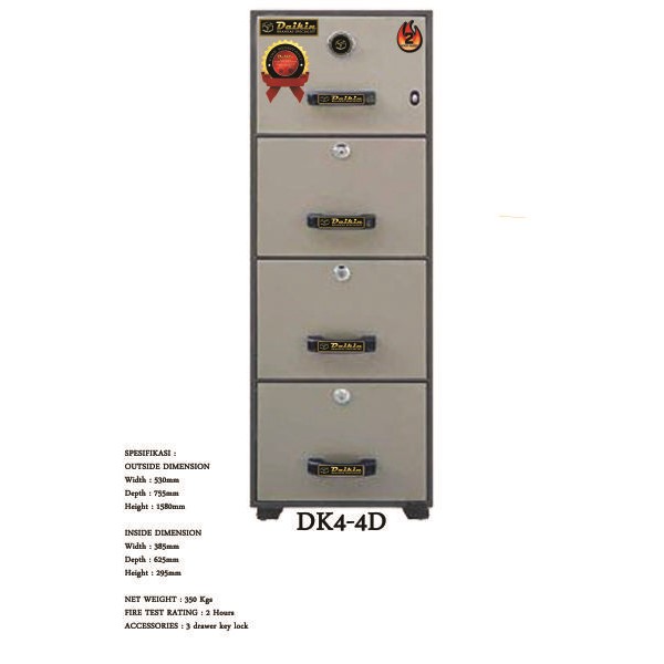Jual Brankas Daikin Type DK4 4d