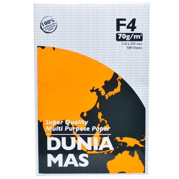 Jual Kertas HVS A4 70 GR Dunia Mas