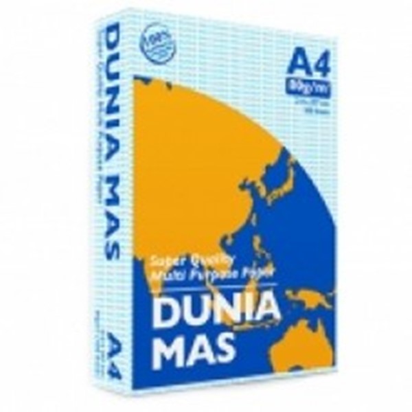 Jual Kertas HVS A4 80 GR Dunia Mas