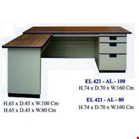 Jual Meja Kantor Elite Type 421 AL-BOX