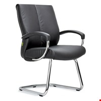 Jual Kursi Tamu DONATI Luxor New V1 C (Leather)