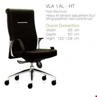 Kursi Kantor Inviti VLA I AL HT Leather