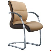 Jual Kursi Tamu DONATI Manggo S1 C (Leather)