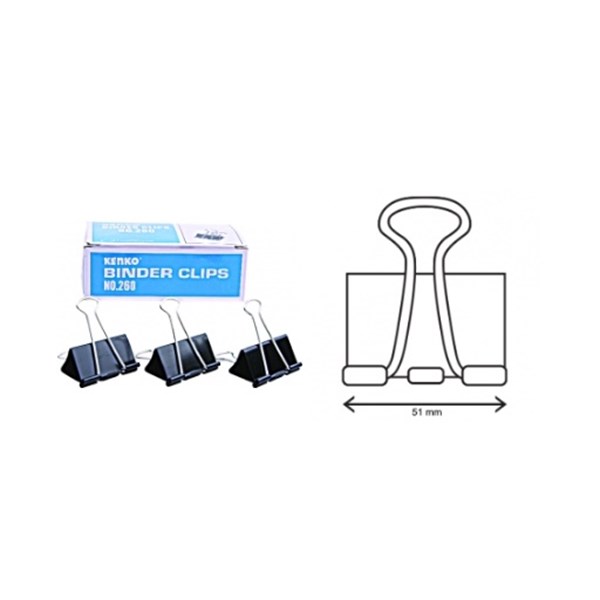 Jual Binder Clip Kenko No. 260