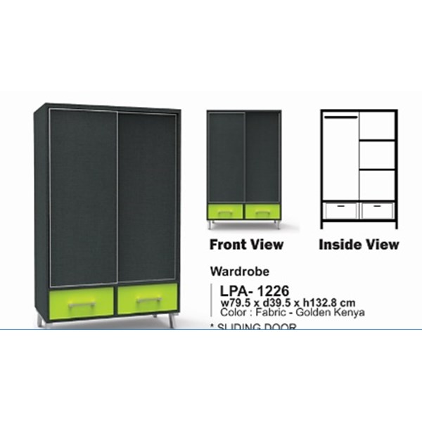 Jual Lemari Pakaian Expo LPA 1226