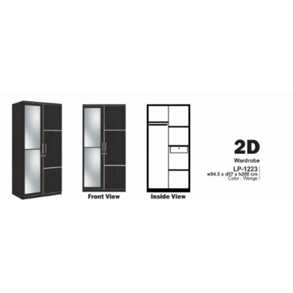 Jual Lemari Pakaian Expo LP 1223