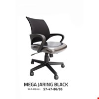 Kursi Kantor Mega Jaring Black