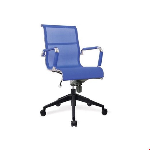 Jual Kursi Kantor INDACHI Cyan Net II N TC (Oscar/Fabric)