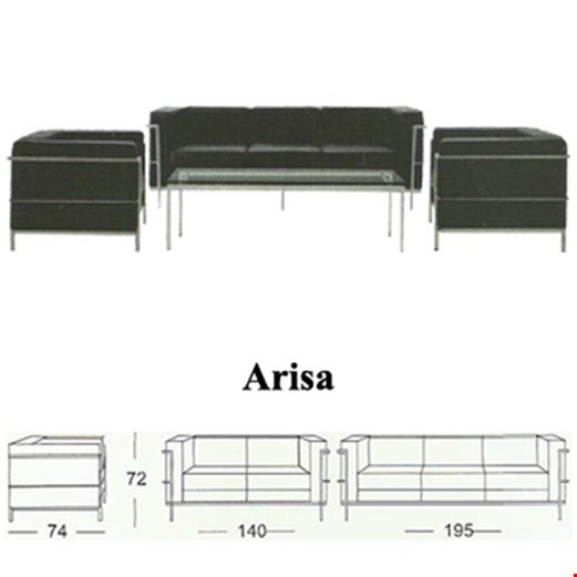 Jual Sofa kantor Subaru Arisa 1 Seater