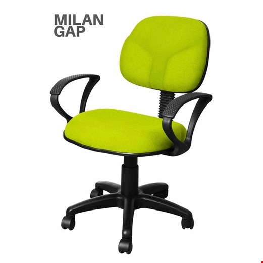Jual Kursi Kantor Uno Milan GAP (Oscar/Fabric)