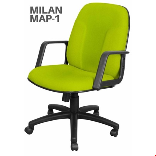 Jual Kursi Kantor Uno Milan MAP 1 (Oscar/Fabric)