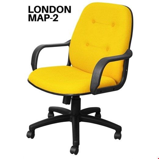 Jual Kursi Kantor Uno London MAP 2 (Oscar/Fabric)