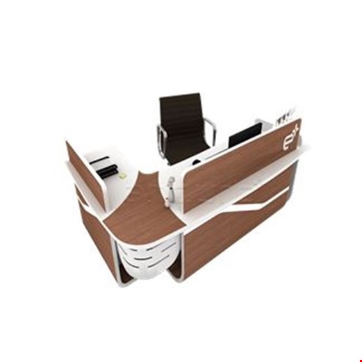 Jual Meja Meeting Enduro Custom Wood Reception Desk