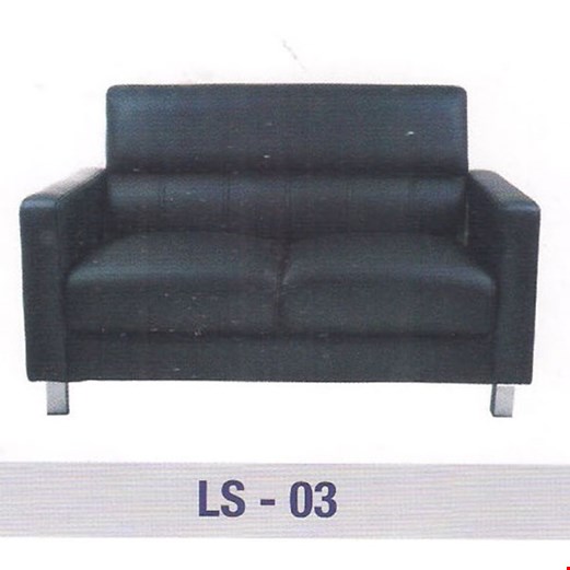 Jual Sofa Kantor Gresco Type LS 03 2 SEAT