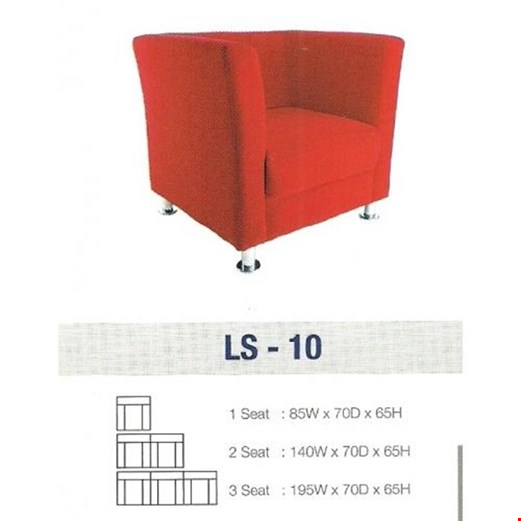 Jual Sofa Kantor Gresco Type LS 10 1 SEAT