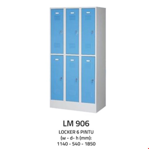 Jual Locker Besi Mega LM 906