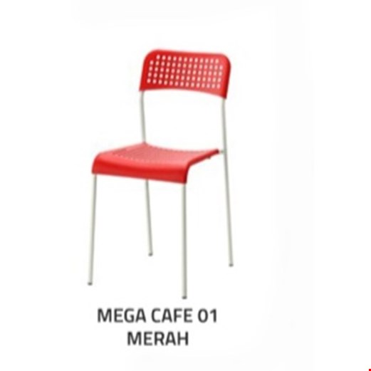 Jual Kursi Makan Mega Cafe 01 Merah