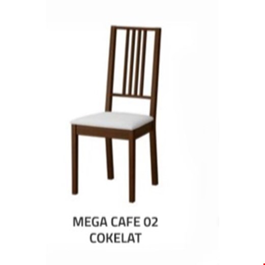 Jual Kursi Makan Mega Cafe 02 Cokelat