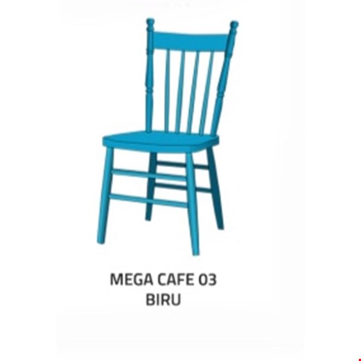 Jual Kursi Makan Mega Cafe 03 Biru
