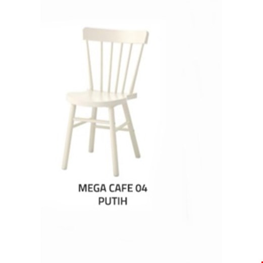 Jual Kursi Makan Mega Cafe 04 Putih
